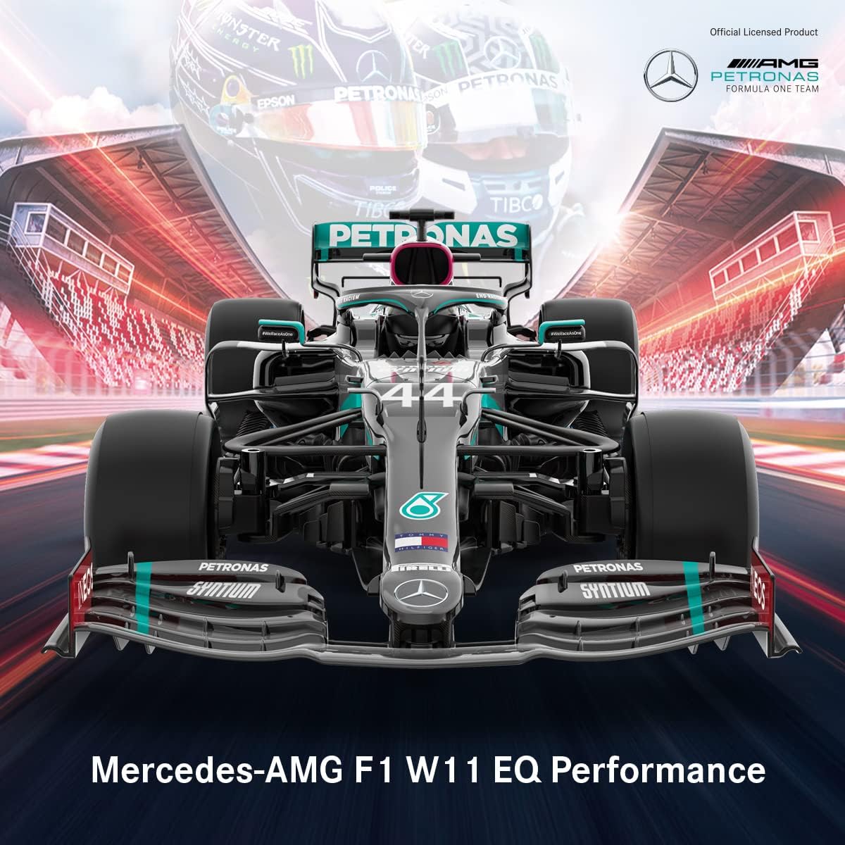 Foto 4 | Coche A Control Remoto Rastar Mercedes-amg F1 W11 Eq 1:18 - Venta Internacional.