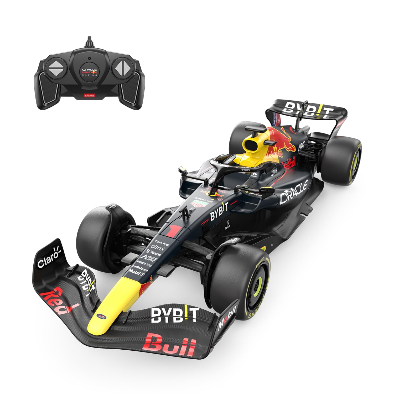 Coche Rc Rastar Red Bull F1 Rb18 2022 Sergio Pérez, Escala 1/18 - Venta Internacional.