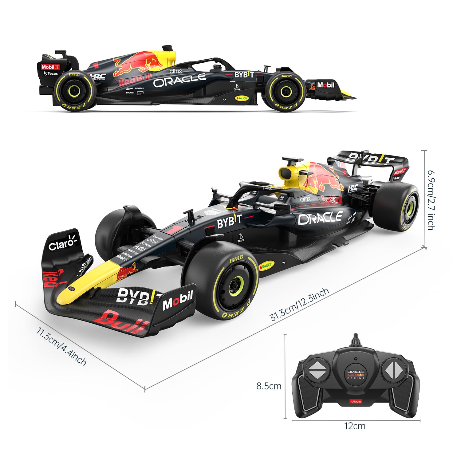 Foto 5 pulgar | Coche Rc Rastar Red Bull F1 Rb18 2022 Sergio Pérez, Escala 1/18 - Venta Internacional.
