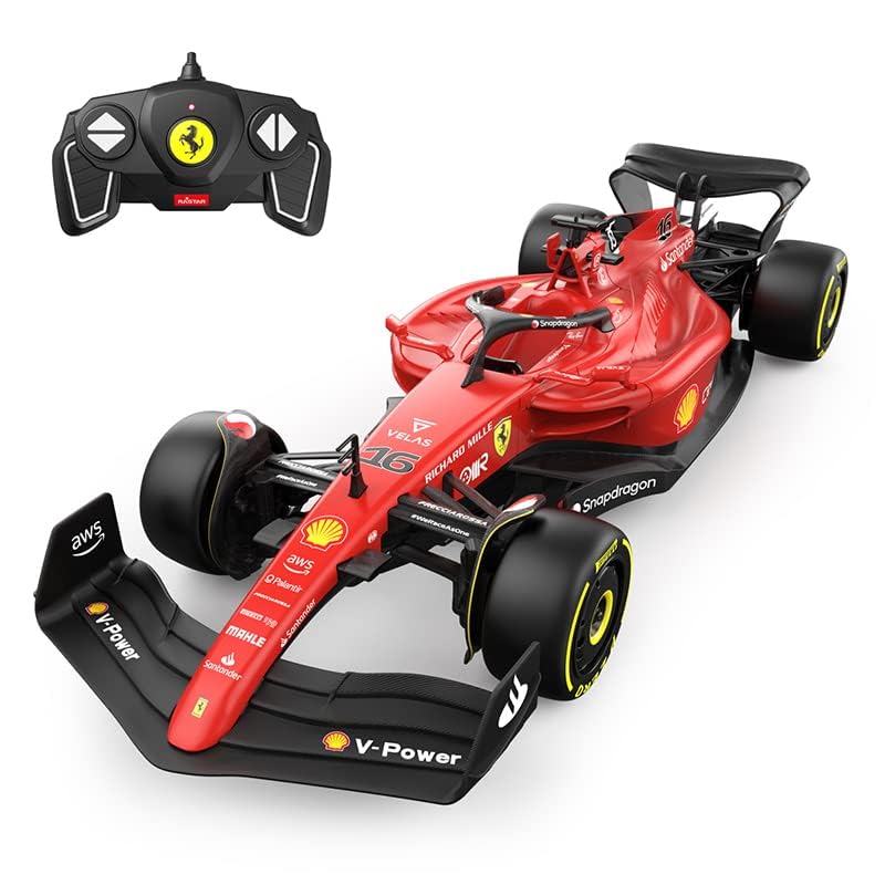 Foto 3 pulgar | Carro a Control Remoto Rastar Ferrari F1-75-Venta Internacional