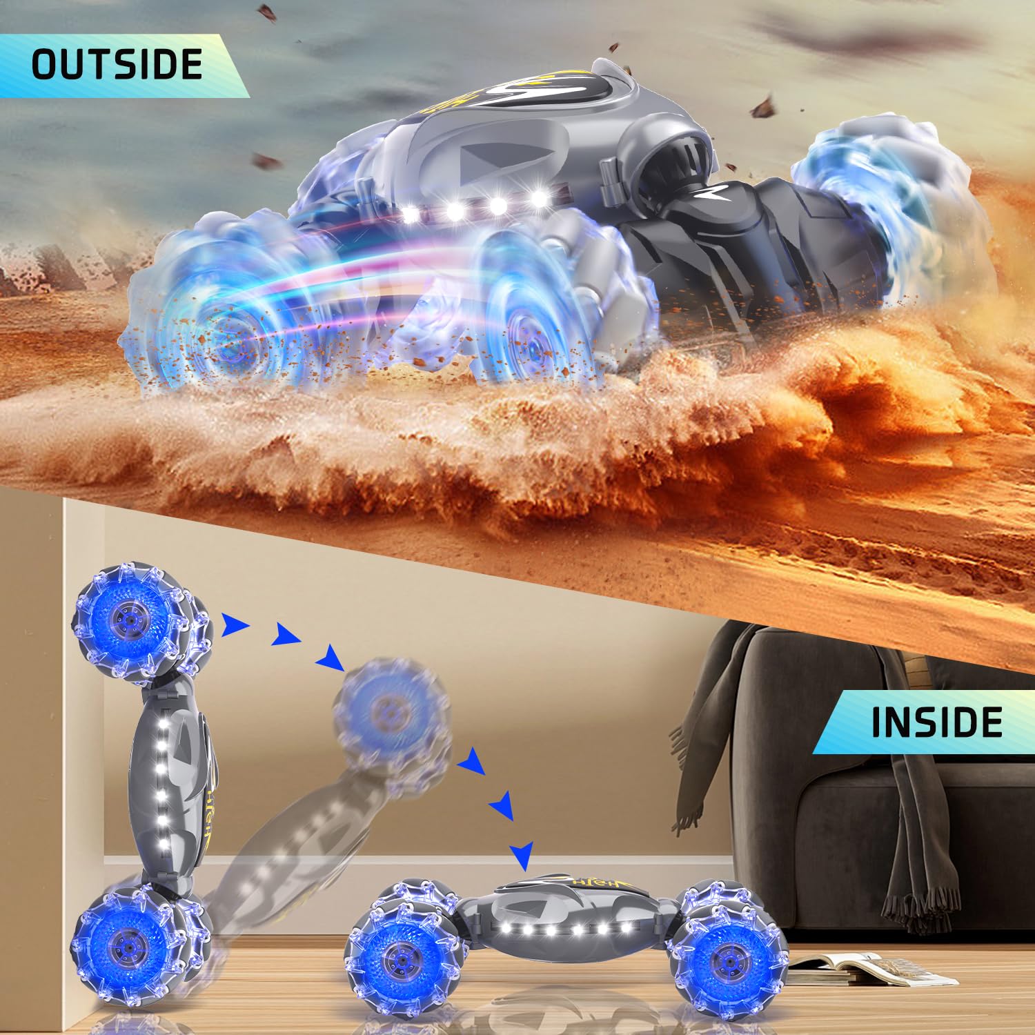 Foto 5 | Carro a Control Remoto Terucle Infantil-Venta Internacional