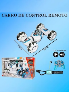 Foto 3 | Carro Acrobático Giro de 360 Grados con Control de Mando Luz Led