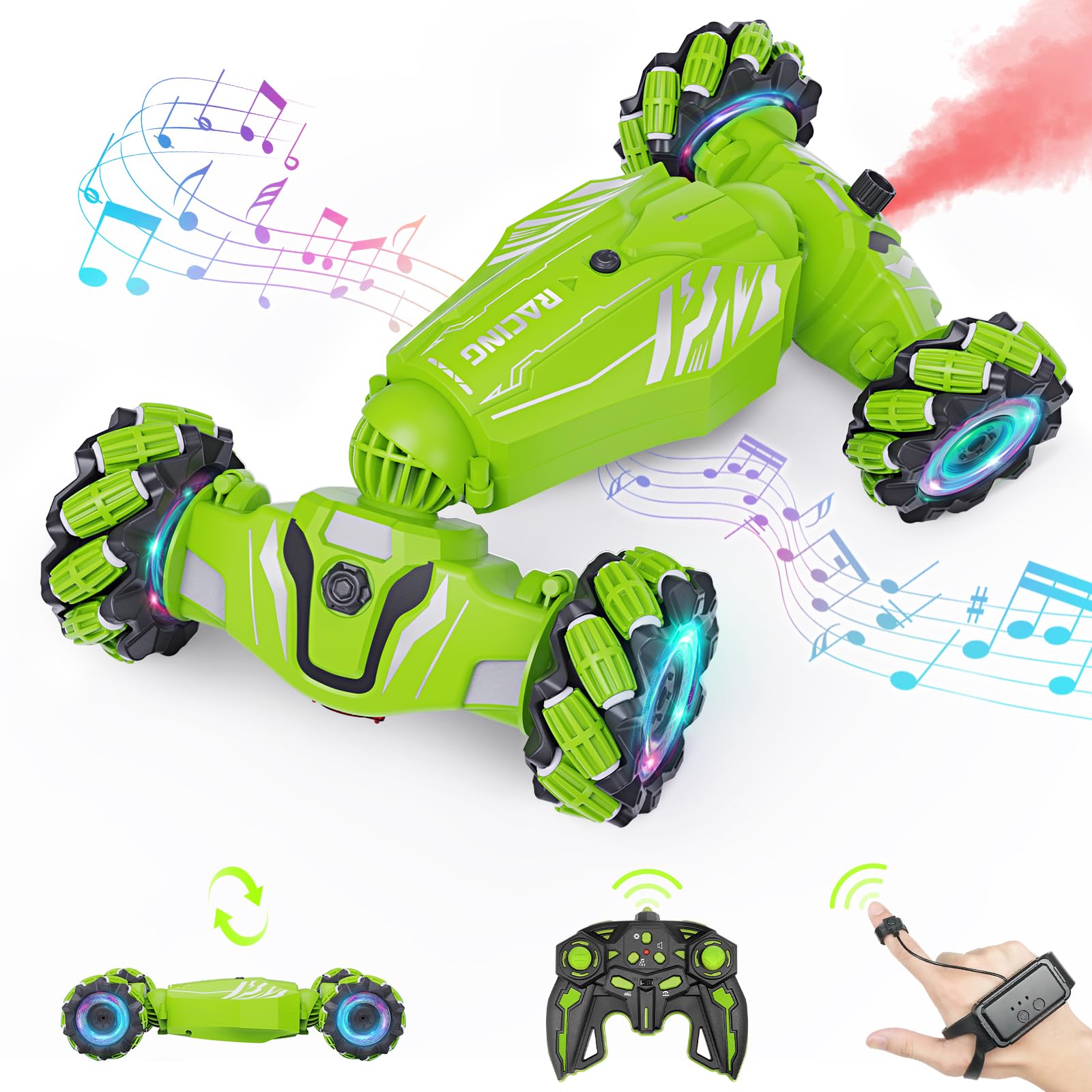 Foto 2 pulgar | Rc Car Dysaim Gesture Sensing Stunt 4wd 360° Con Rotación De 6 A 12 H - Venta Internacional.