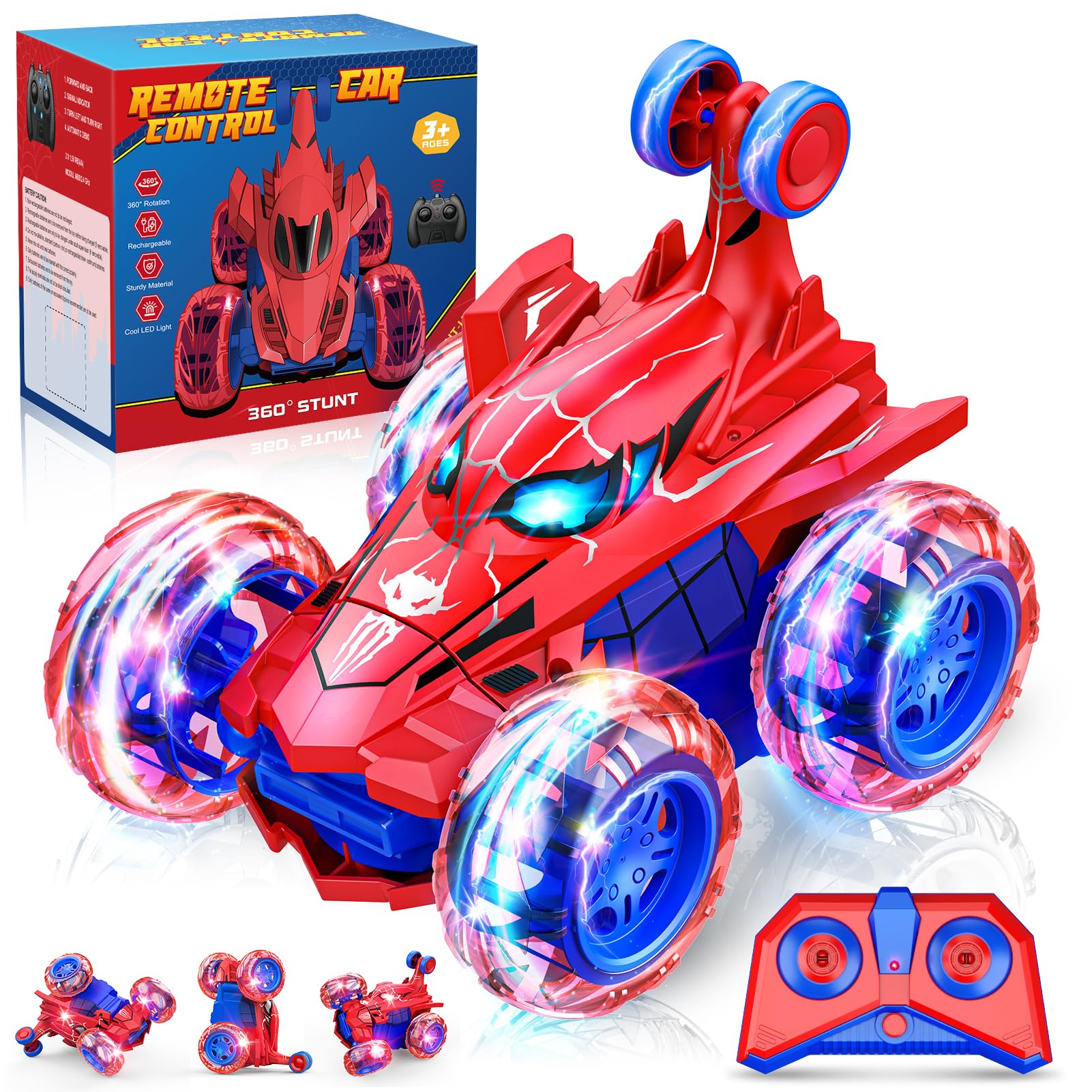 Coche Teledirigido Hchildhood, Acrobacias Con Rotación De 360°, Coche Rc - Venta Internacional.