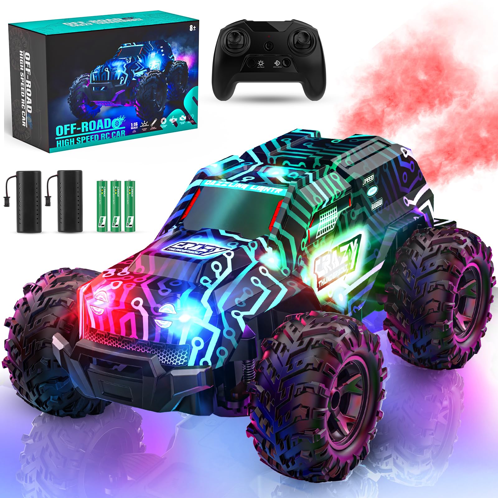 Coche De Control Remoto Bluejay 2.4 Ghz De Alta Velocidad Rc Truck Kids - Venta Internacional.