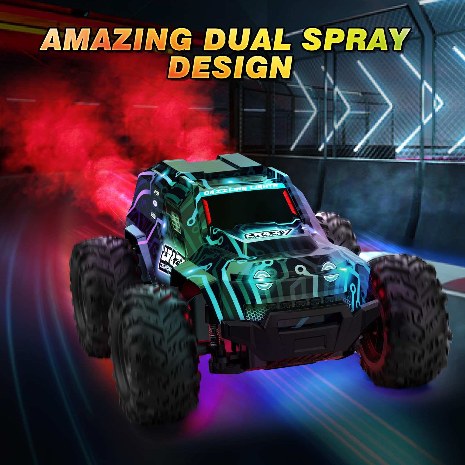 Foto 2 | Coche De Control Remoto Bluejay 2.4 Ghz De Alta Velocidad Rc Truck Kids - Venta Internacional.