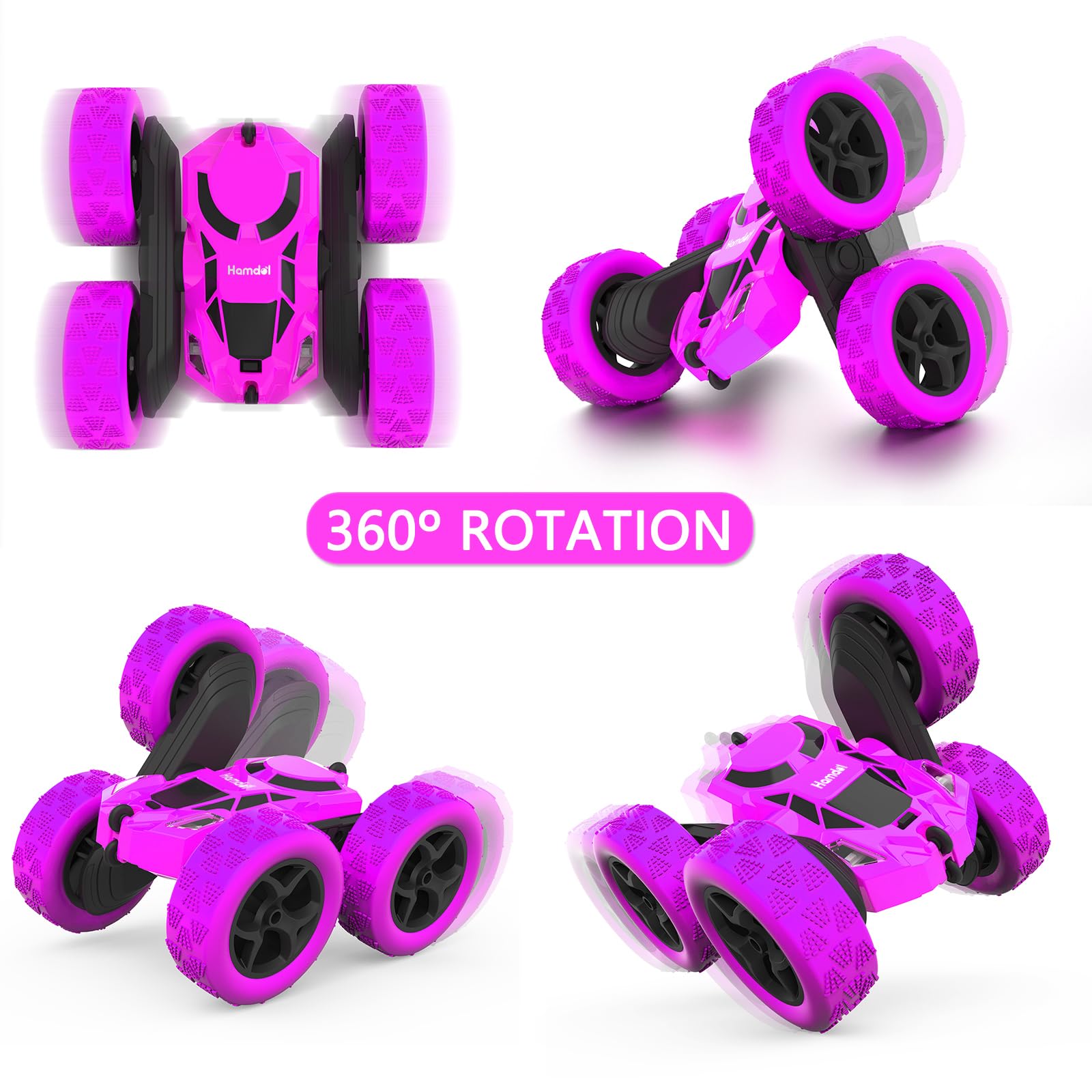 Foto 5 pulgar | Coche de Control Remoto Hamdol Stunt Giratorio 360° 4wd Rc Drift - Venta Internacional