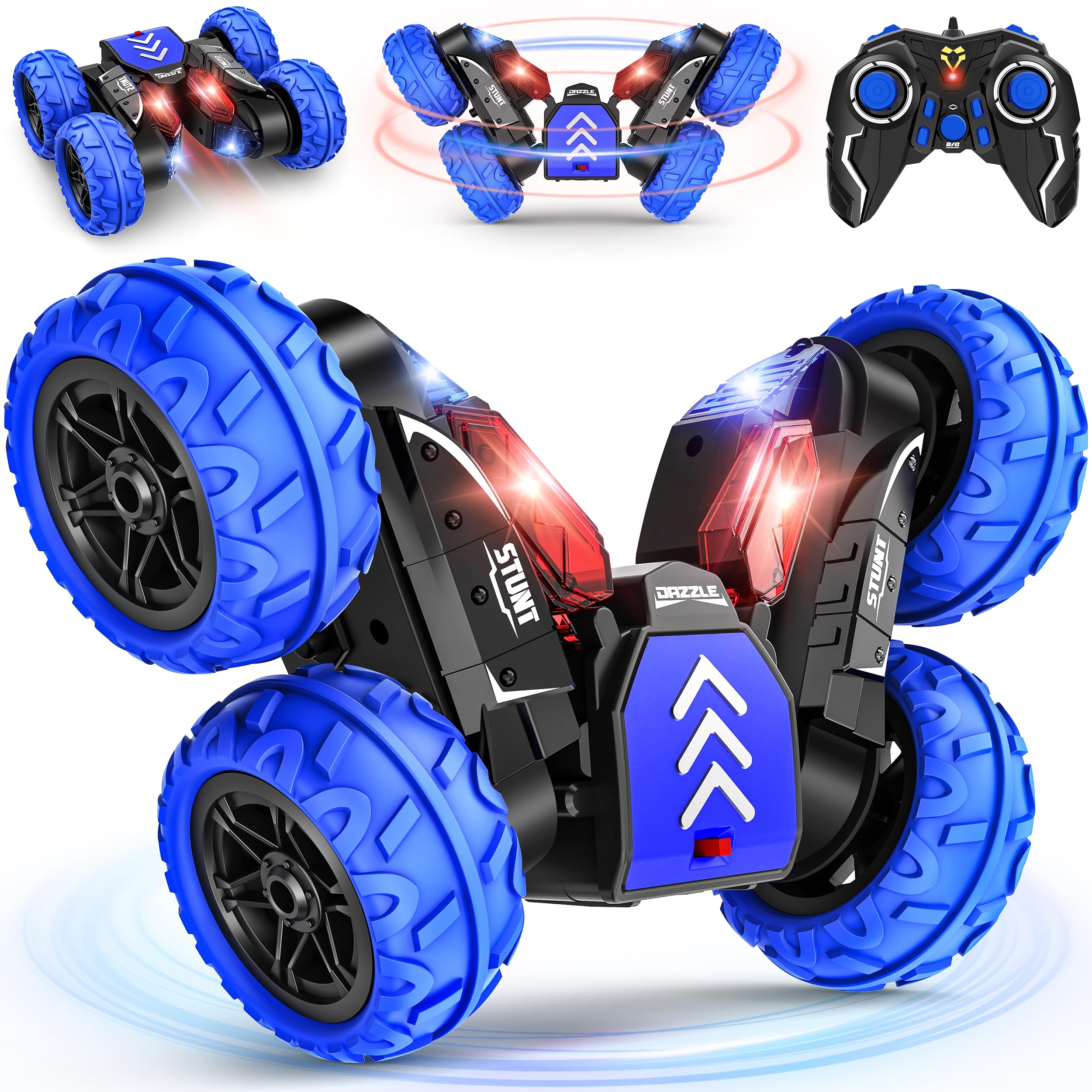 Bottleboom Rc Stunt Car, 2,4 Ghz, Doble Cara, Voltea 360 Grados - Venta Internacional.