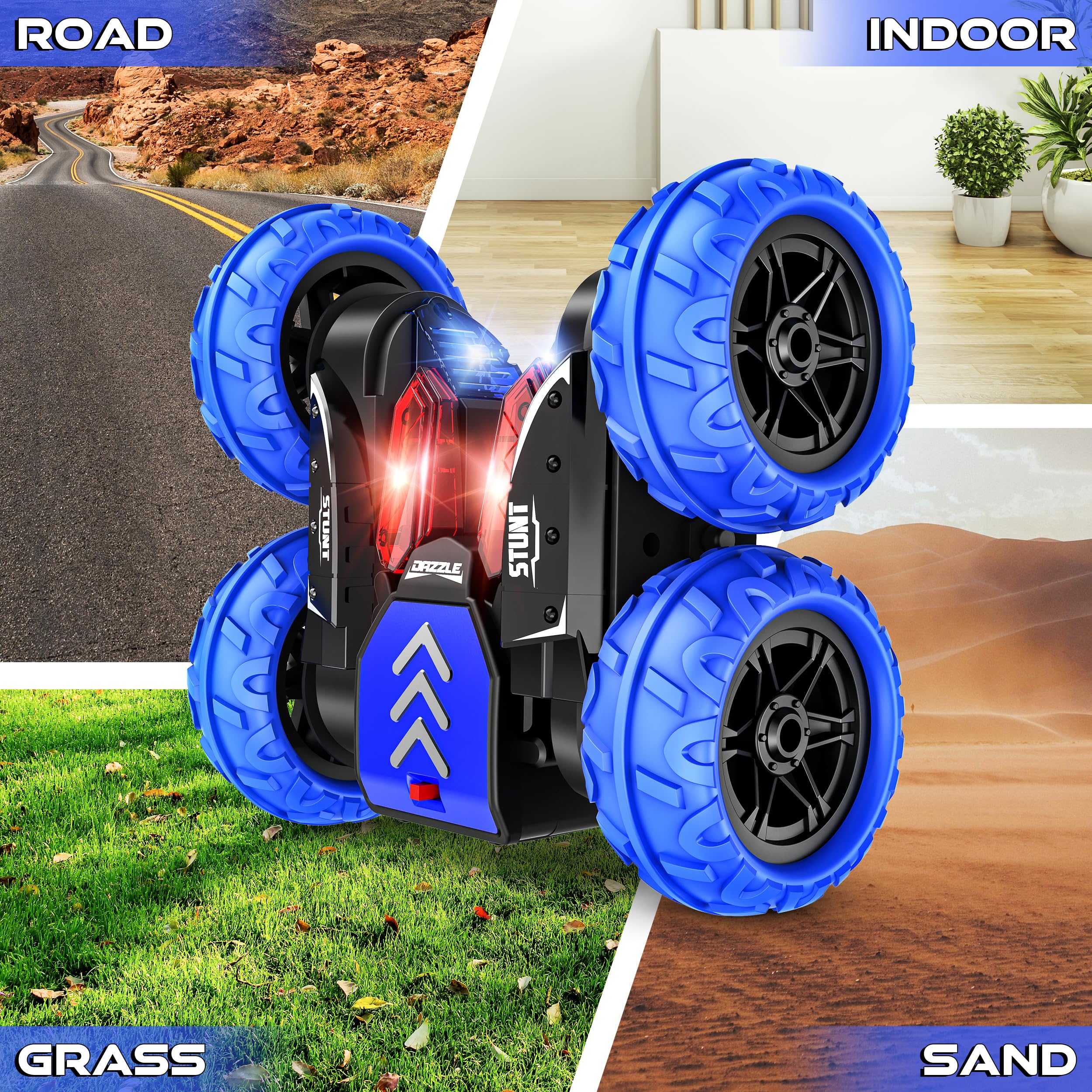 Foto 7 pulgar | Bottleboom Rc Stunt Car, 2,4 Ghz, Doble Cara, Voltea 360 Grados - Venta Internacional.
