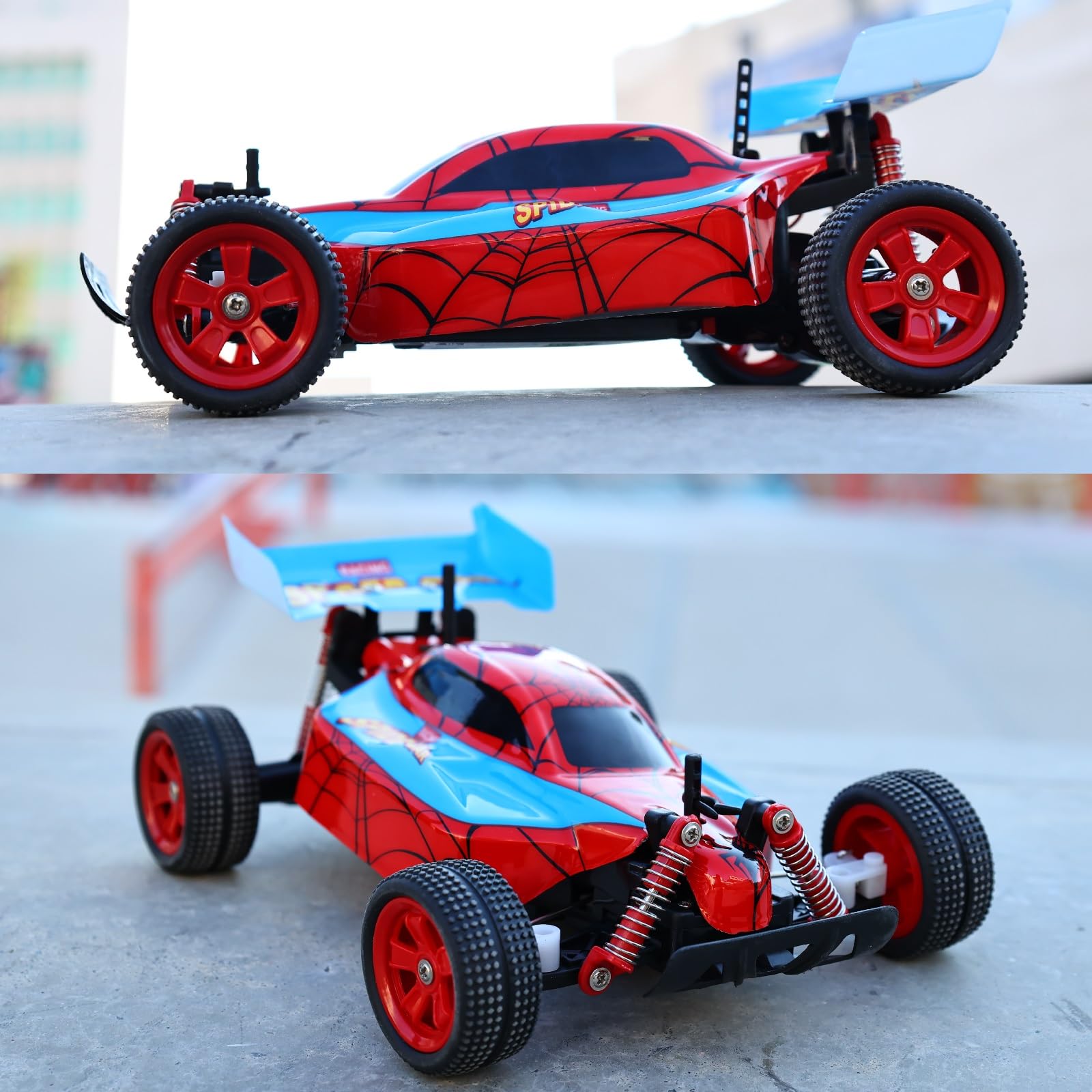 Foto 7 pulgar | Coche Con Mando A Distancia Nqd Spider Para Niños De Más De 3 Años Con 2 Pilas - Venta Internacional.