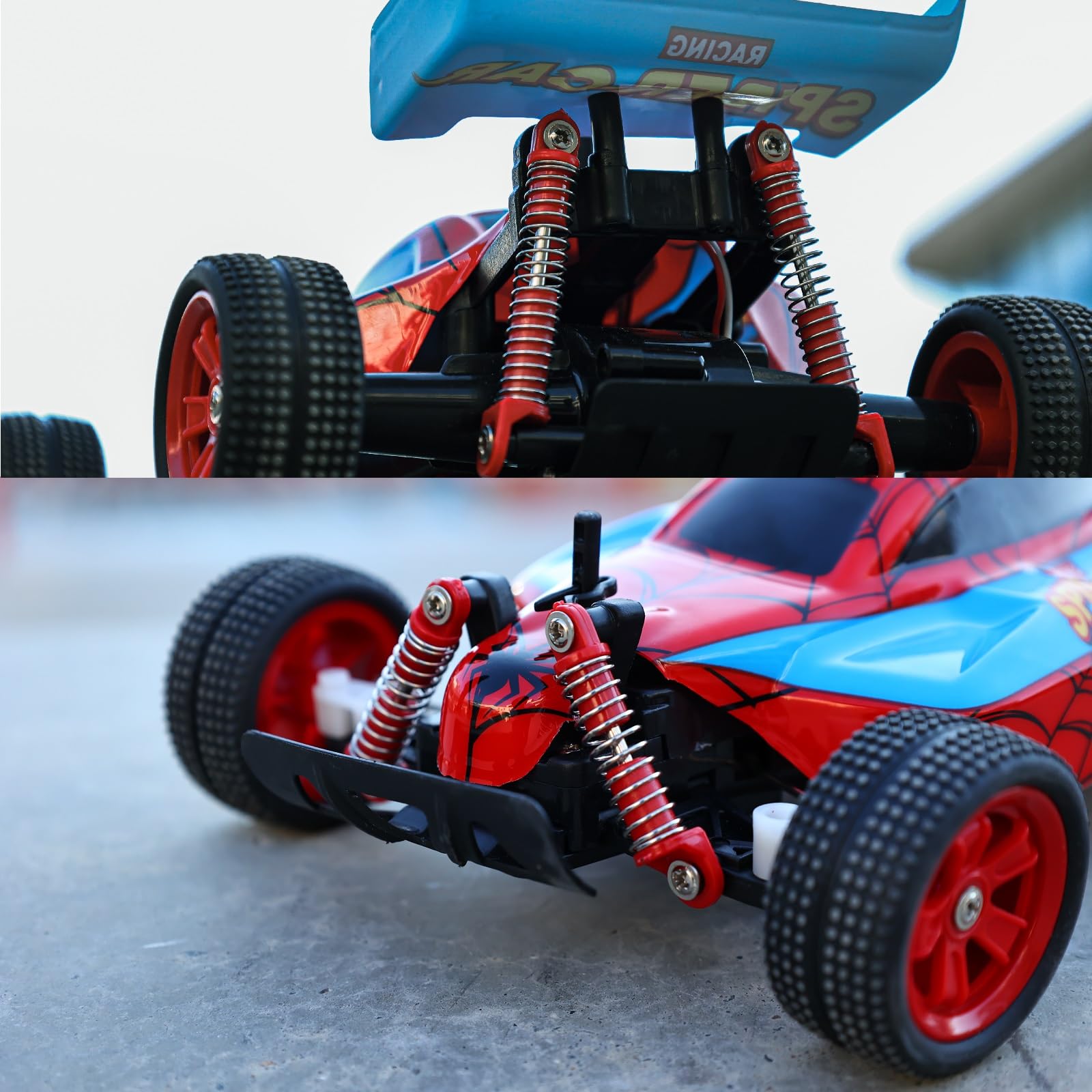 Foto 8 pulgar | Coche Con Mando A Distancia Nqd Spider Para Niños De Más De 3 Años Con 2 Pilas - Venta Internacional.