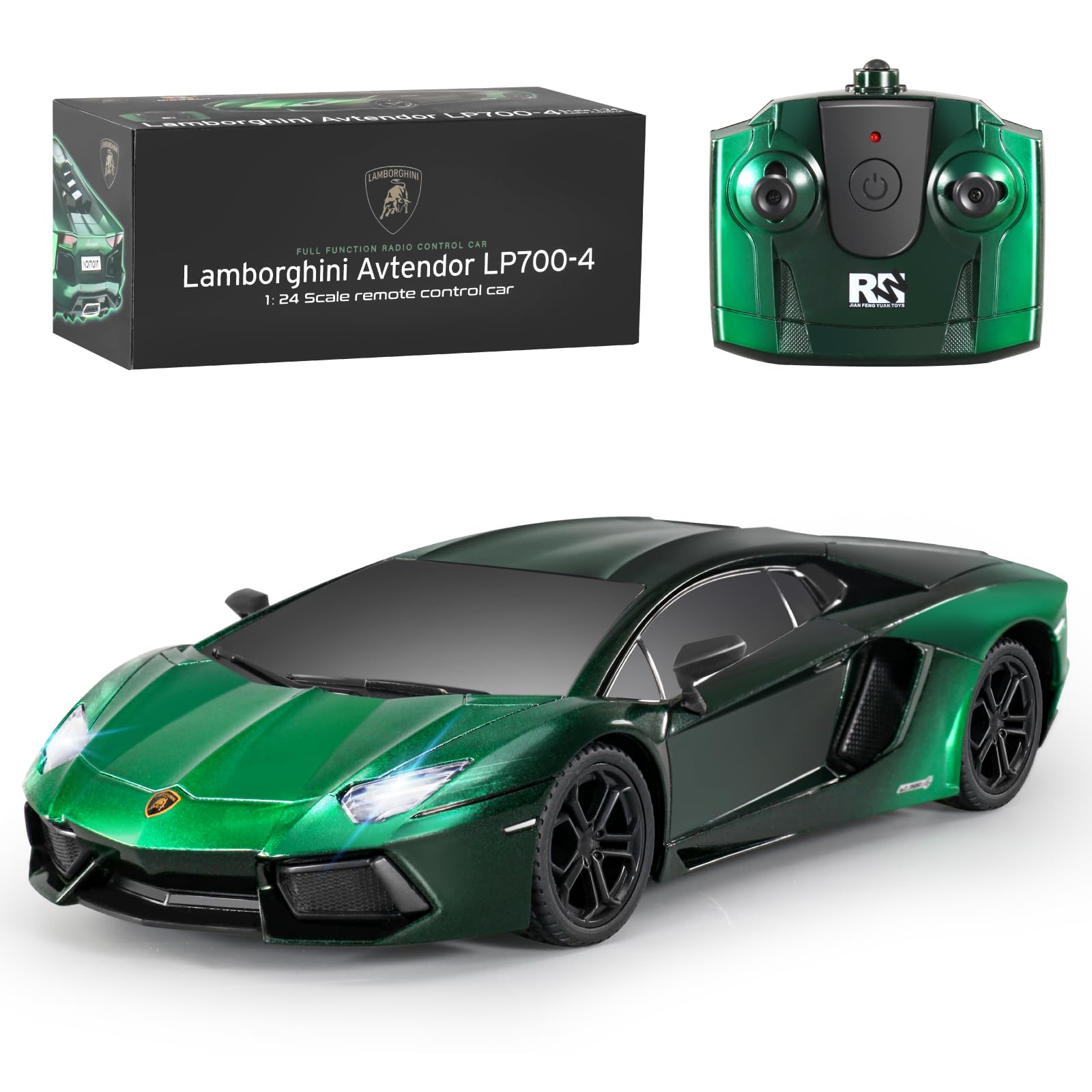 Coche Teledirigido Miebely Lamboghini Lp700 A Escala 1:24 3,7 V 500 Mah - Venta Internacional.