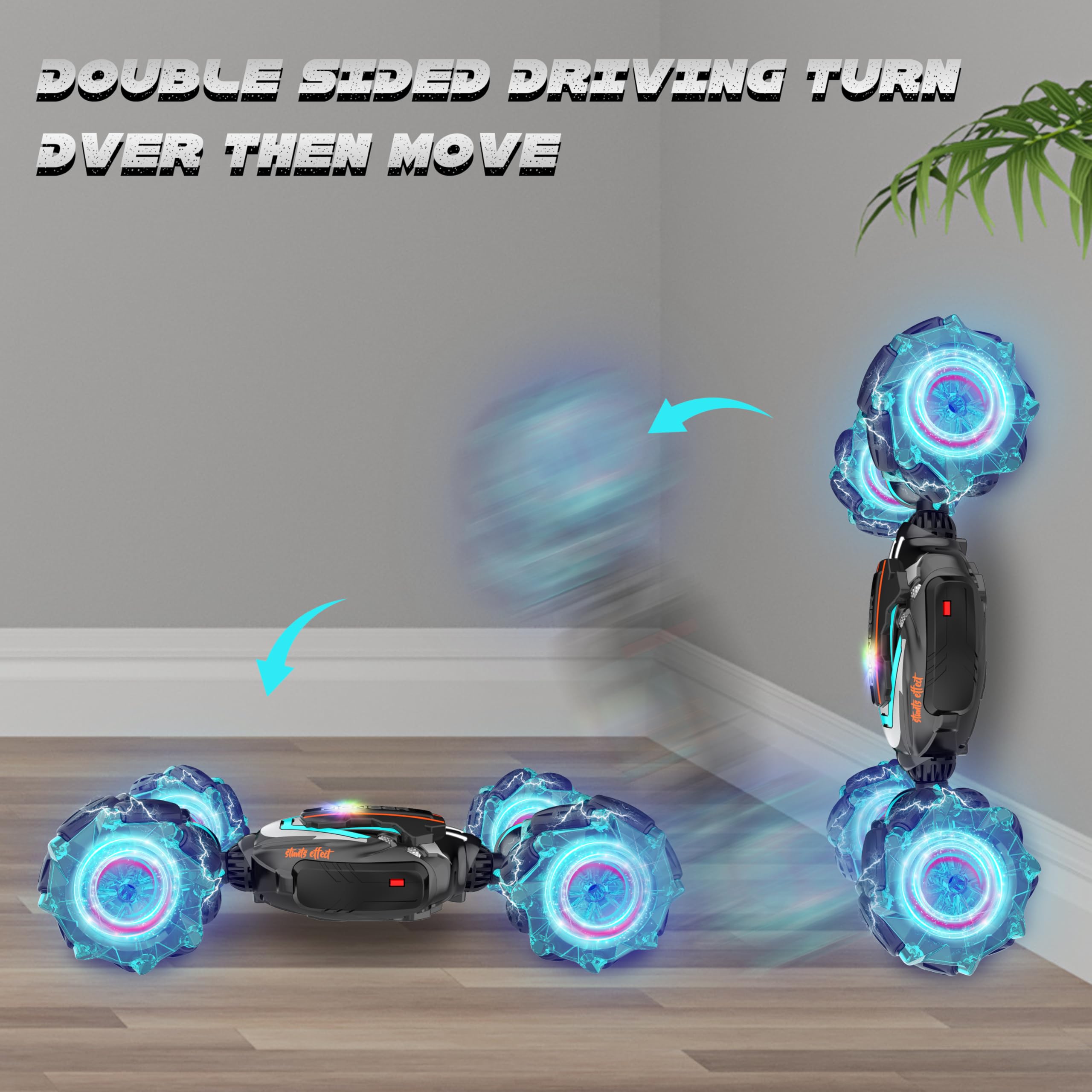 Foto 4 pulgar | Coche De Control Remoto Rcabcar Sensor Stunt 4wd Kids - Venta Internacional.