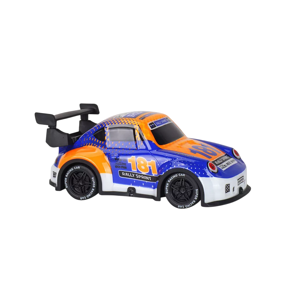 Coche de Control Remoto con Luz Recargable Naranja