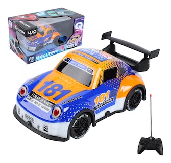Foto 3 | Coche Control Remoto Con Luz Recargable Naranja