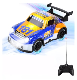 Foto 4 | Coche Control Remoto Con Luz Recargable Naranja