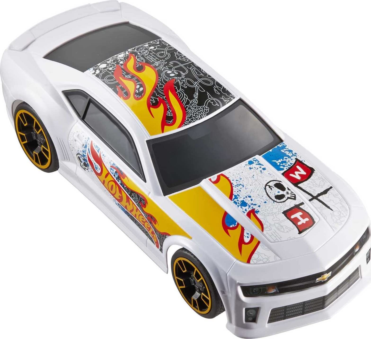 Foto 3 pulgar | Auto De Juguete Hot Wheels Rc White Zl1 Camaro 2.4 Ghz, 20 M De Alcance - Venta Internacional.