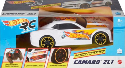Foto 6 | Auto De Juguete Hot Wheels Rc White Zl1 Camaro 2.4 Ghz, 20 M De Alcance - Venta Internacional.