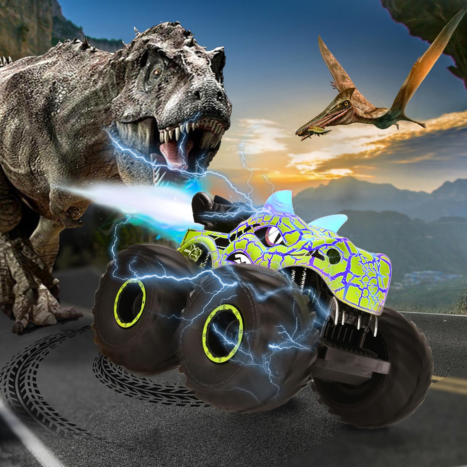 Foto 6 | Carro a Control Remoto Onadrive Infantil-Venta Internacional