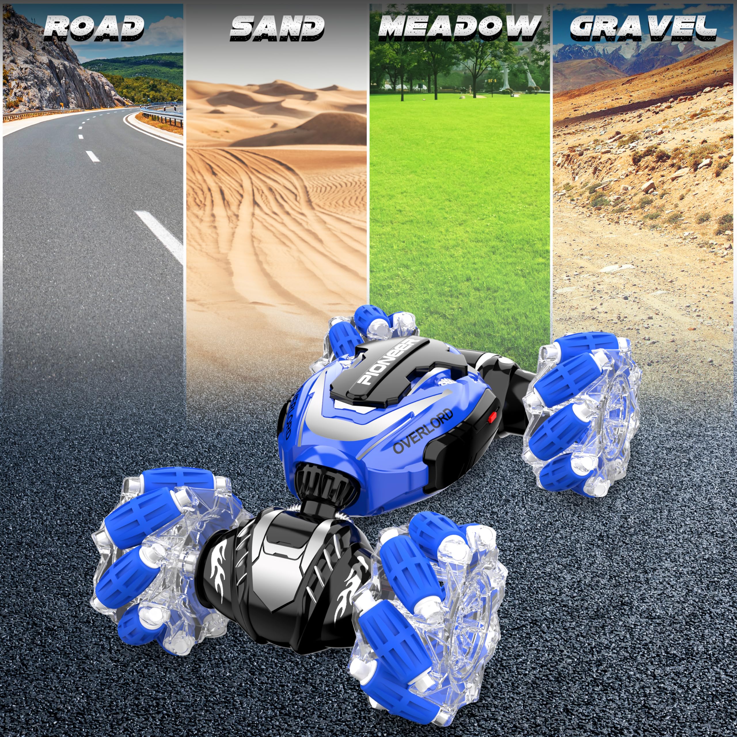 Foto 7 pulgar | Coche De Control Remoto Rcabcar Sensor Stunt 4wd Kids - Venta Internacional.