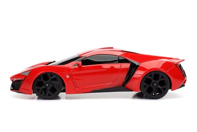 Foto 6 | Coche a Control Remoto Jada Toys Fast & Furious 7.5 Lykan Hypersport - Venta Internacional