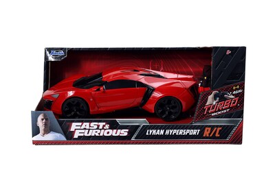 Foto 7 | Coche a Control Remoto Jada Toys Fast & Furious 7.5 Lykan Hypersport - Venta Internacional
