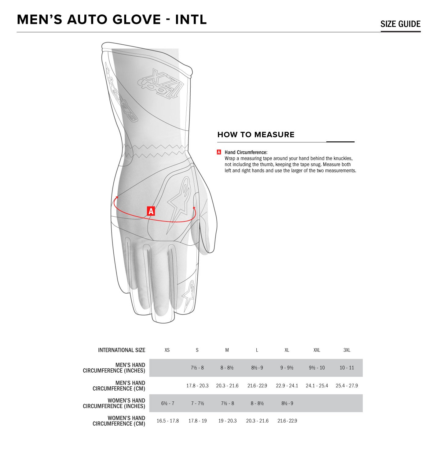 Foto 4 pulgar | Guantes Alpinestars Tech-1 Race V2 Gl Sf Blanco/negro 2xl - Venta Internacional.