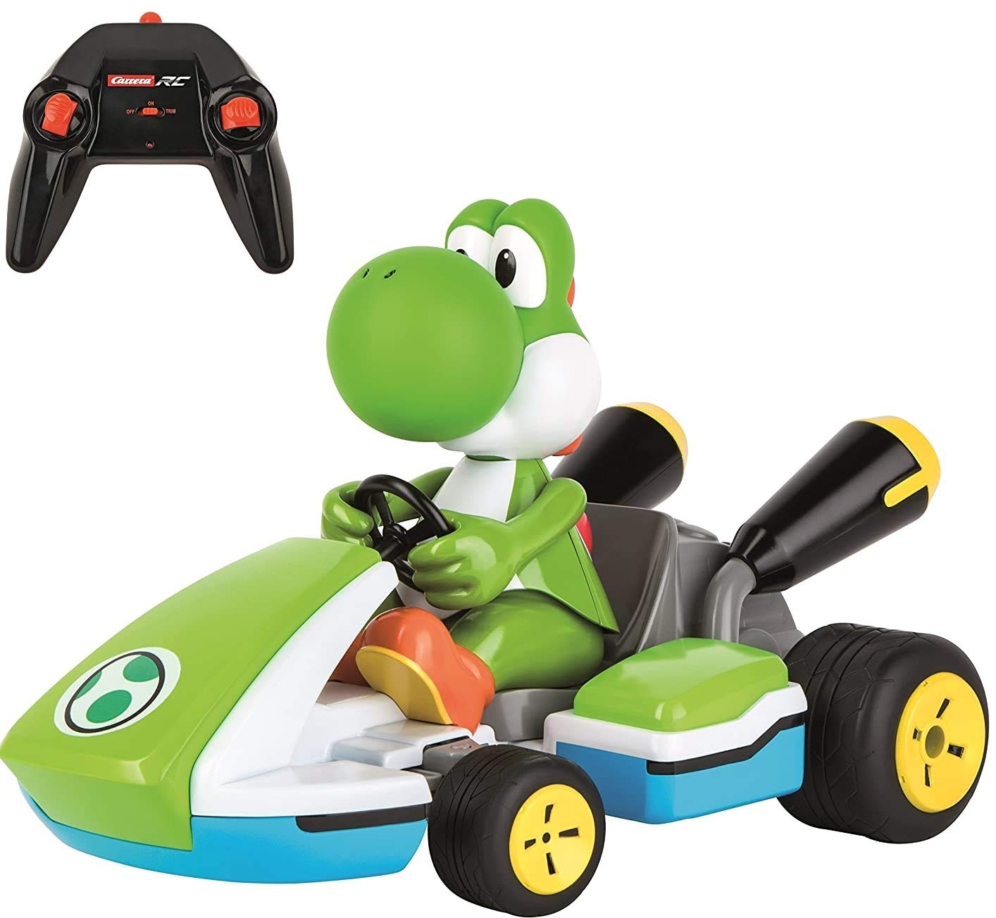 Foto 1 | Coche a Control Remoto Carrera Rc Mario Kart Yoshi Escala 1:16 - Venta Internacional