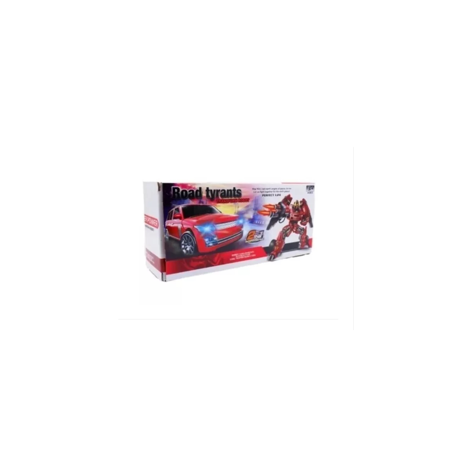 Foto 2 pulgar | Coche Robot Toy Transformers Con Iluminación Y Sonido De 20 Cm - Venta Internacional.
