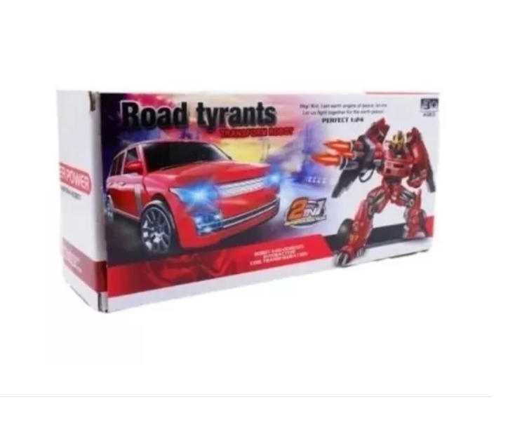 Foto 3 pulgar | Coche Robot Toy Transformers Con Iluminación Y Sonido De 20 Cm - Venta Internacional.