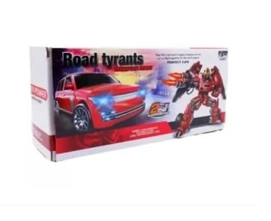 Foto 2 | Coche Robot Toy Transformers Con Iluminación Y Sonido De 20 Cm - Venta Internacional.