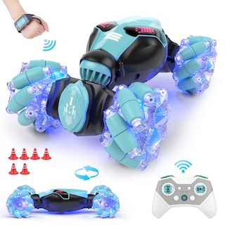 Foto 1 | Control Remoto Powerextra 4wd 2.4 Ghz Stunt para Coche con Sensor de Reloj - Venta Internacional