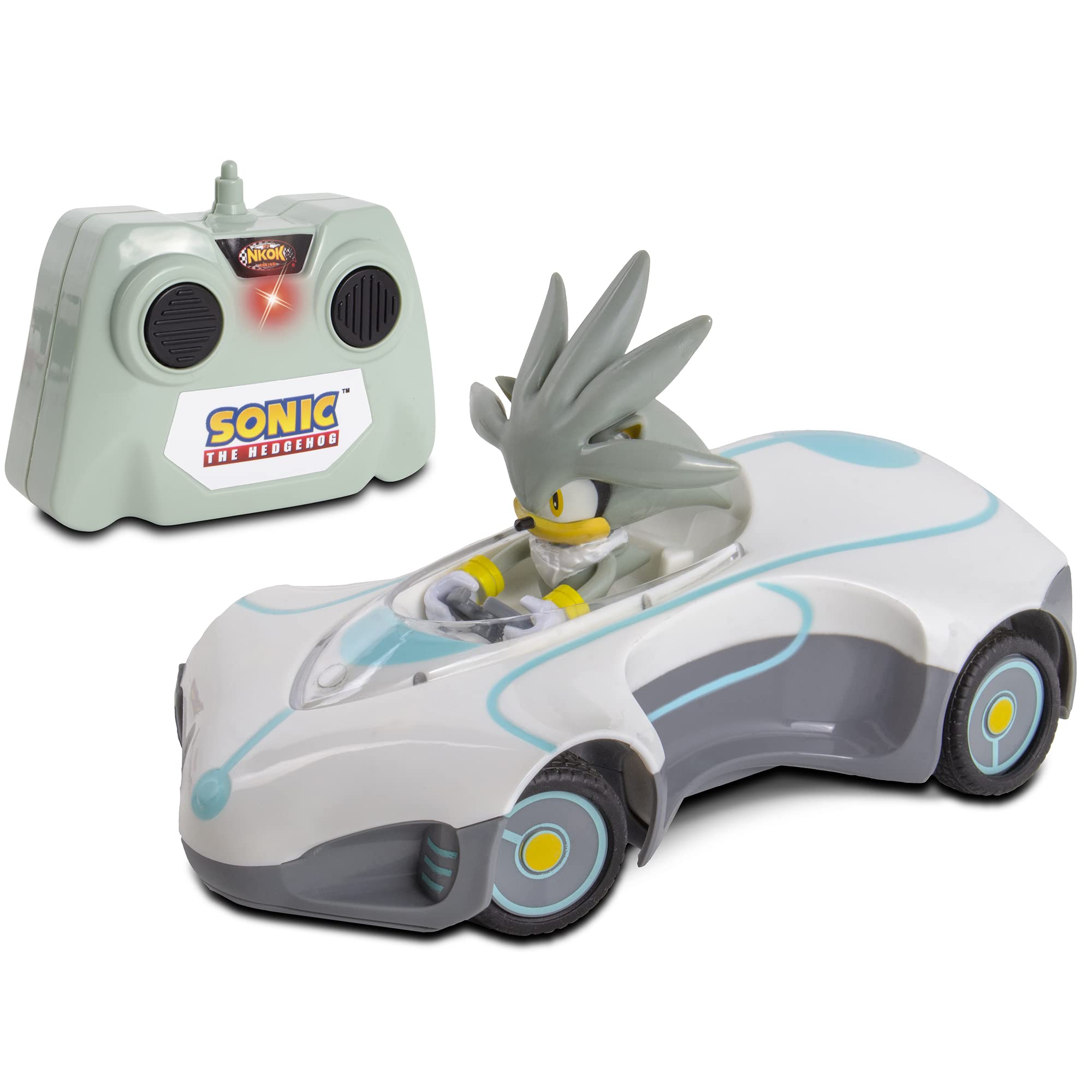 Coche Teledirigido Sonic Team Sonic Racing Silver 1:28 - Venta Internacional.