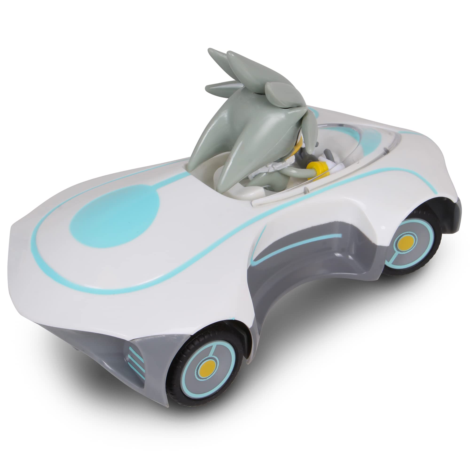 Foto 5 | Coche Teledirigido Sonic Team Sonic Racing Silver 1:28 - Venta Internacional.