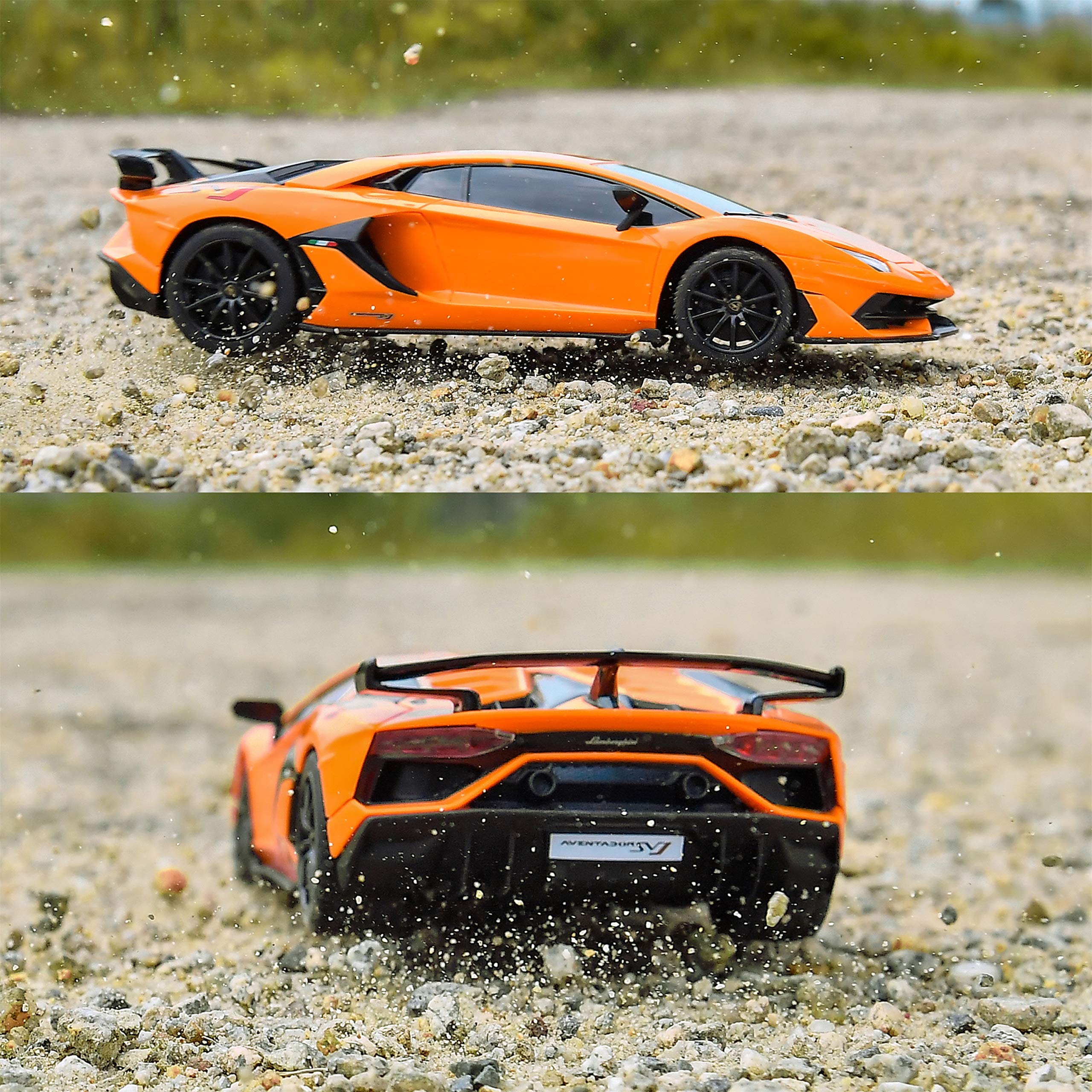 Foto 8 pulgar | Coche A Control Remoto Bezgar Lambo Aventador Svj 1:24 Para Niños - Venta Internacional.