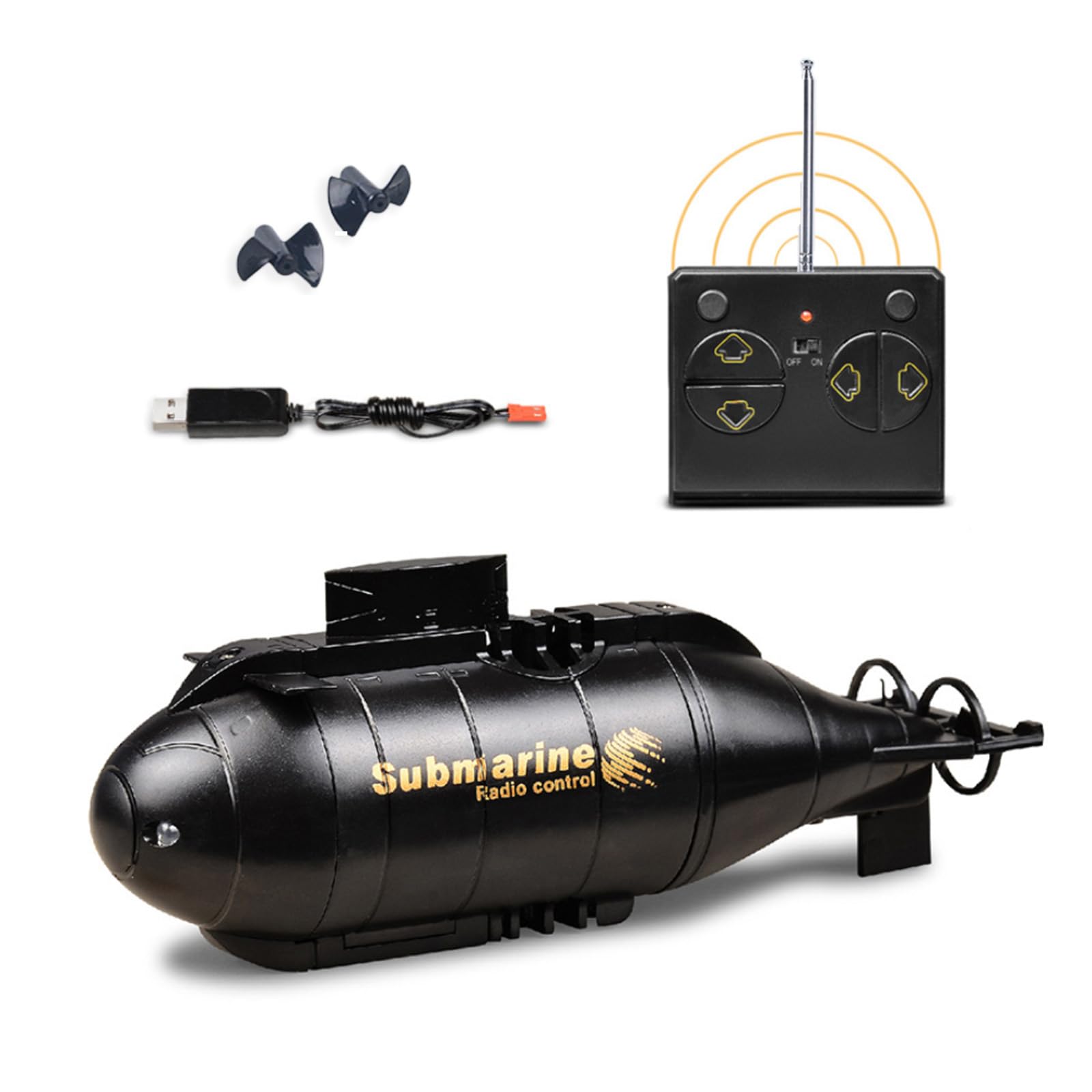 Barco Submarino A Control Remoto Nuclear Submarine Rc Race - Venta Internacional.