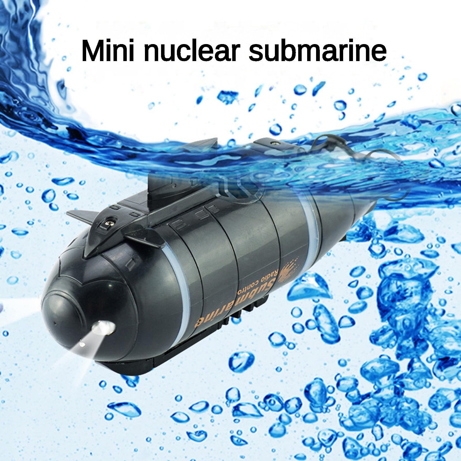 Foto 3 pulgar | Barco Submarino A Control Remoto Nuclear Submarine Rc Race - Venta Internacional.