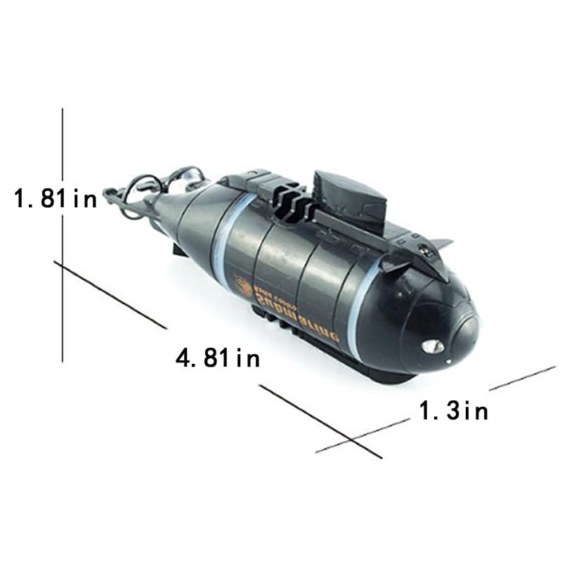 Foto 8 pulgar | Barco Submarino A Control Remoto Nuclear Submarine Rc Race - Venta Internacional.