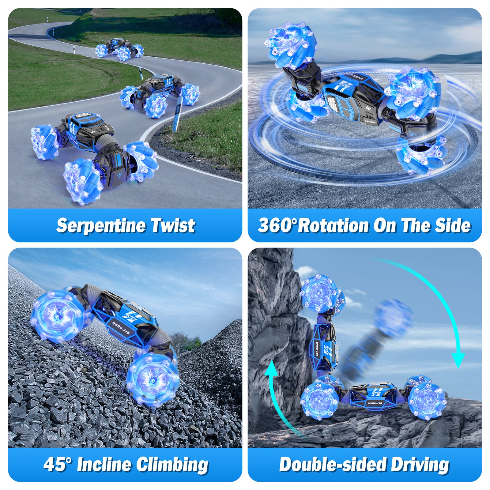 Foto 2 | Carro Control Remoto Rc Stunt Car Powerextra - Venta Internacional