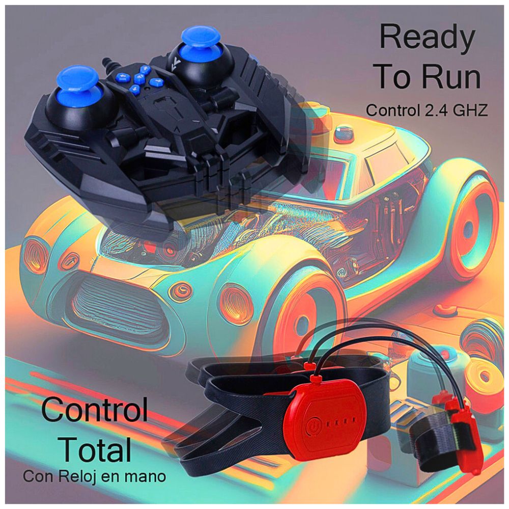 Foto 4 pulgar | Coche De Control Remoto Con Tracción En Las 4 Ruedas F1 Color Blanco