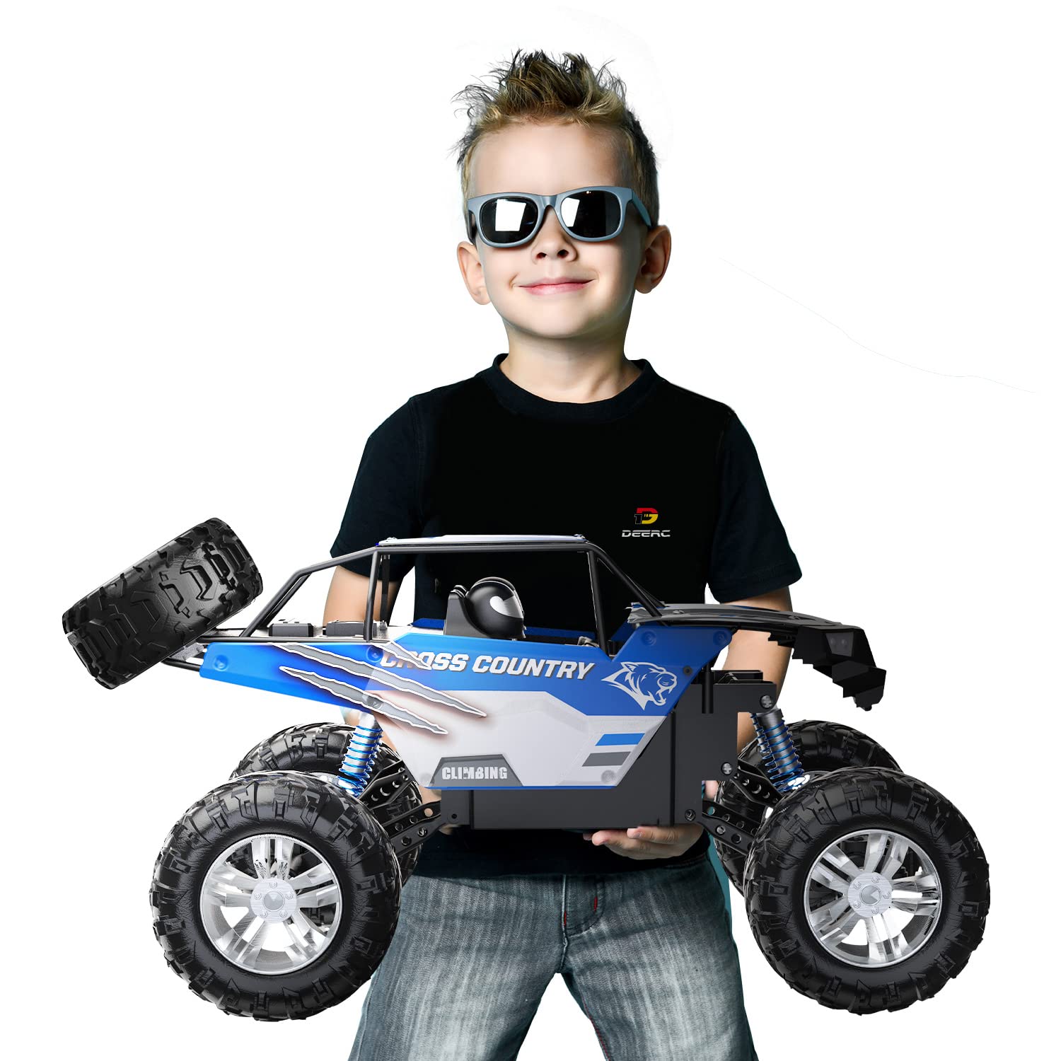 Foto 1 | Monster Truck Deerc A Control Remoto A Escala 1:8 Para Adultos - Venta Internacional.
