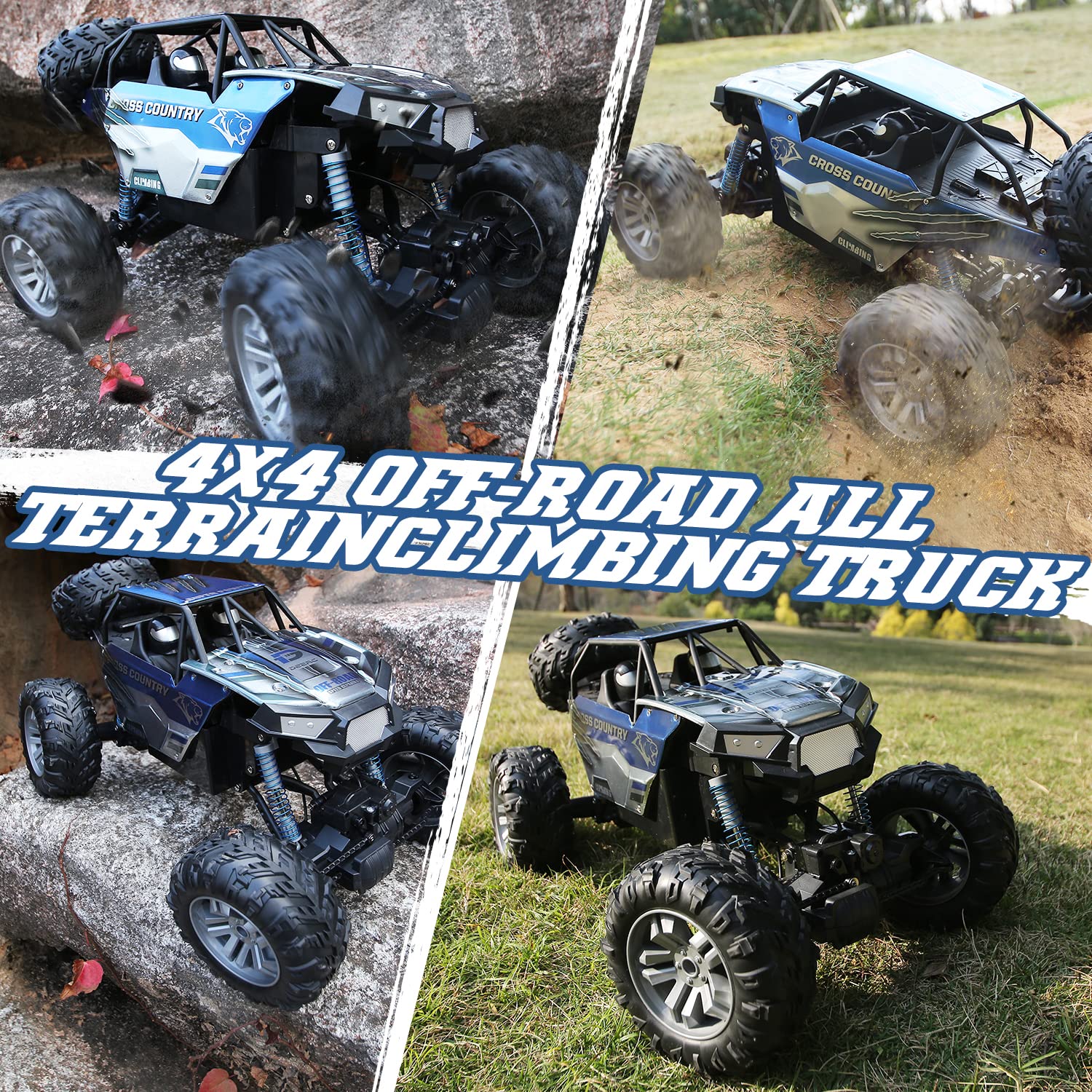 Foto 7 | Monster Truck Deerc A Control Remoto A Escala 1:8 Para Adultos - Venta Internacional.