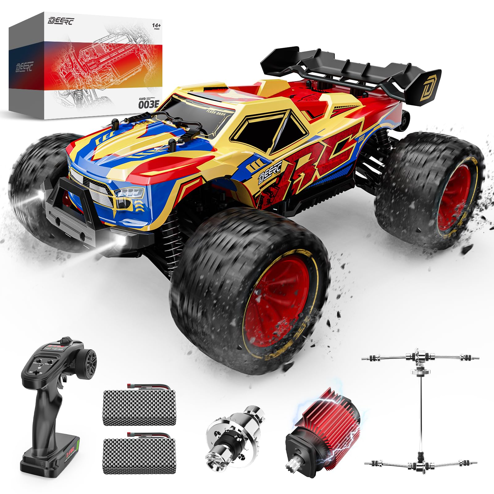 Carro a Control Remoto Deerc de Juguete-Venta Internacional $2,764