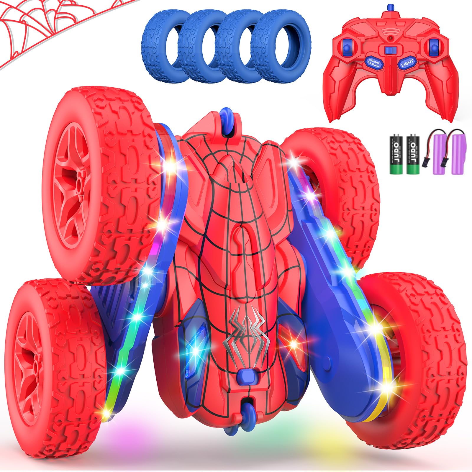 Coche De Control Remoto Terucle Spider Rc Cars Para Niños (rojo) - Venta Internacional.
