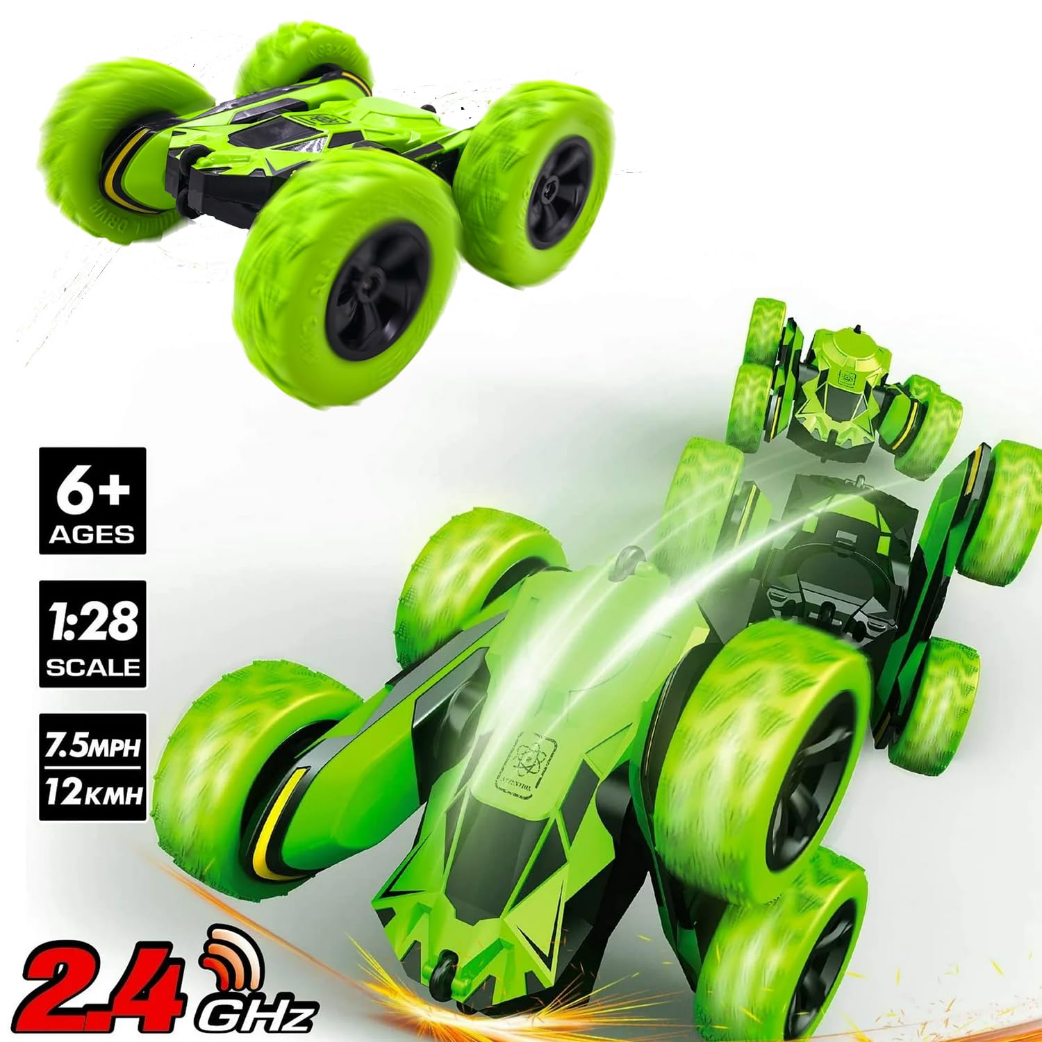 Foto 2 | Rc Stunt Car Threking, Conducción A Doble Cara, 360 Grados 6+ - Venta Internacional.