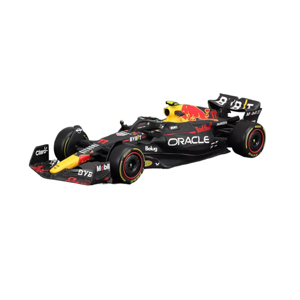 Foto 2 pulgar | Burago Redbull F1 Rb19 #11 Coche Sergio Pérez Fórmula 1 1:43 Belug Negro