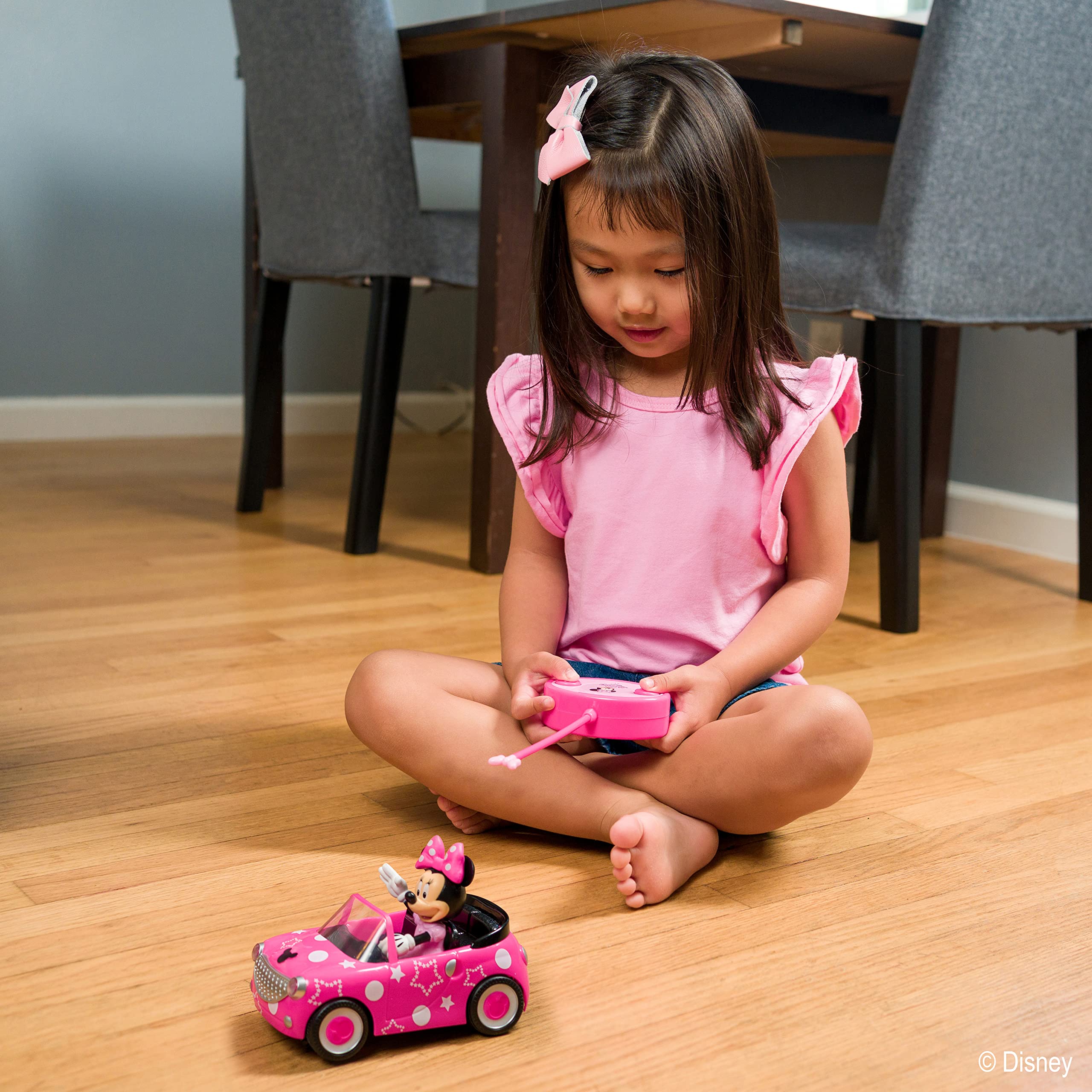 Foto 4 pulgar | Coche de Control Remoto Jada Toys Disney Junior Minnie Mouse - Venta Internacional
