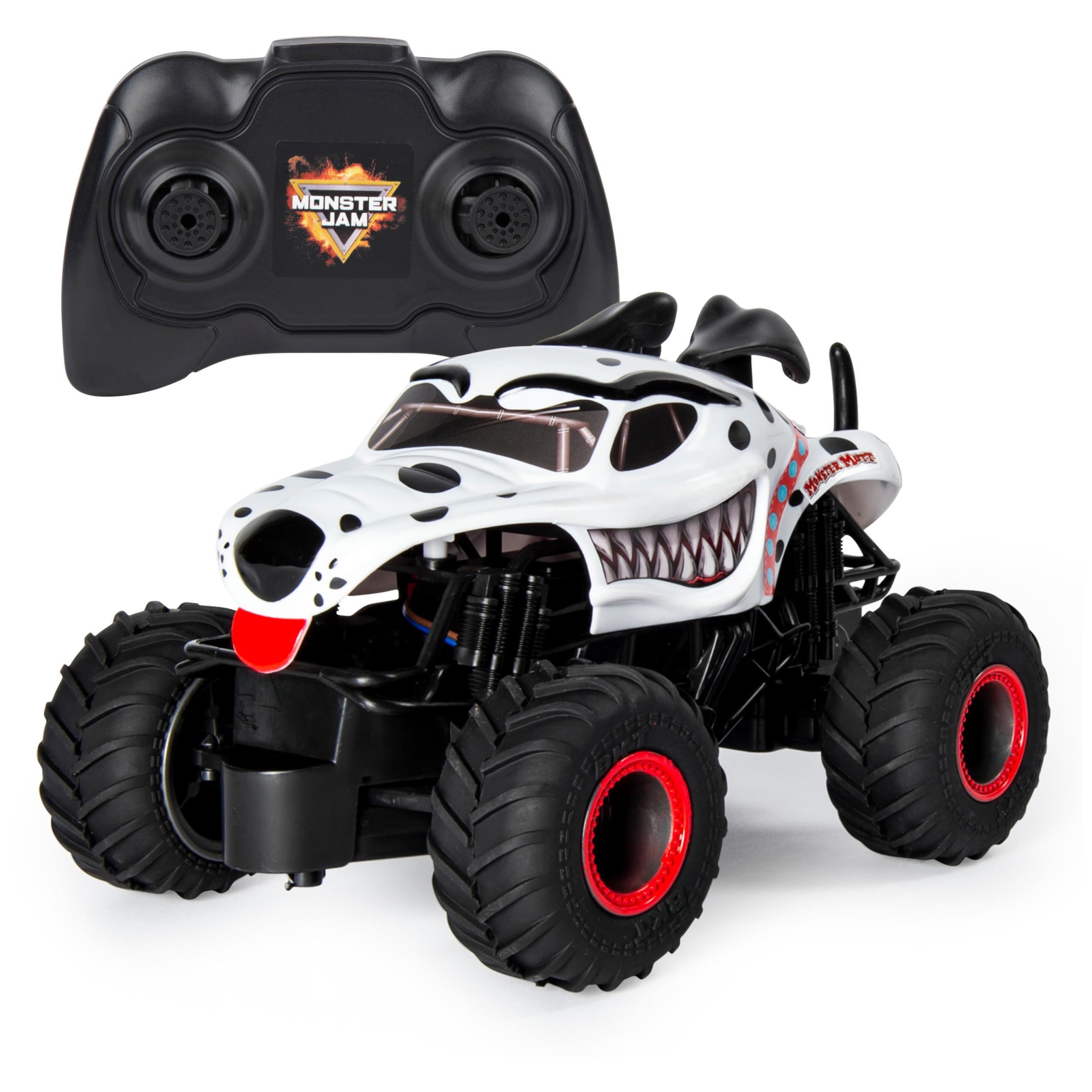 Foto 2 pulgar | Mando A Distancia Monster Truck Monster Jam Monster Mutt Dalmatian 1:24 - Venta Internacional.