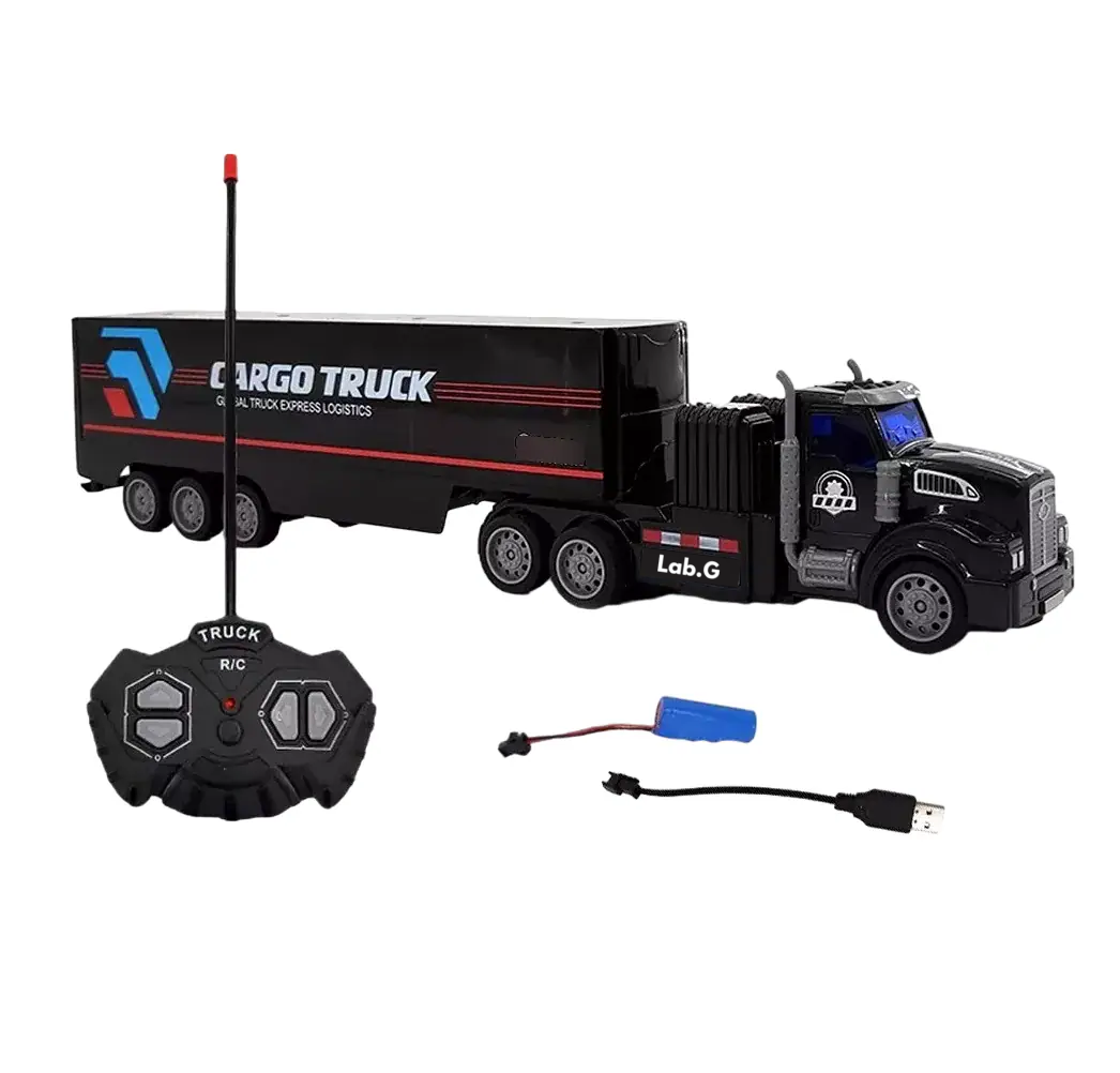 Foto 1 | Trailer Control Remoto Lab.g Trailer Juguete Negro