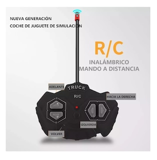Foto 3 | Trailer Control Remoto Lab.g Trailer Juguete Negro